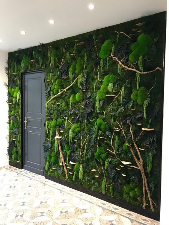 29 idées de mur végétal d'intérieur pour faire une jungle urbaine dans sa maison 10