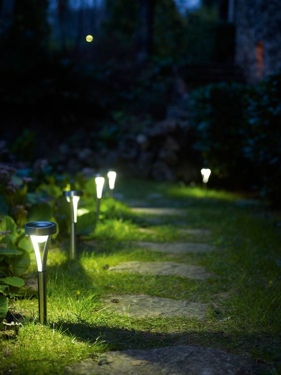 80 top idées d'éclairage de jardin en tendance 27