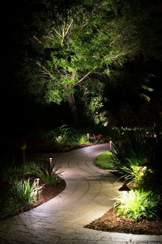 80 top idées d'éclairage de jardin en tendance 6