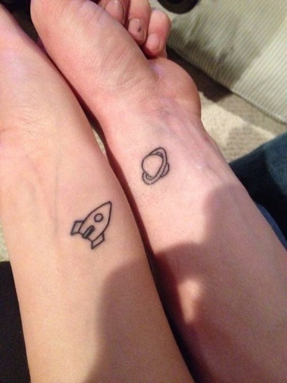 100 top idées de tatouages de couples à faire à deux 1
