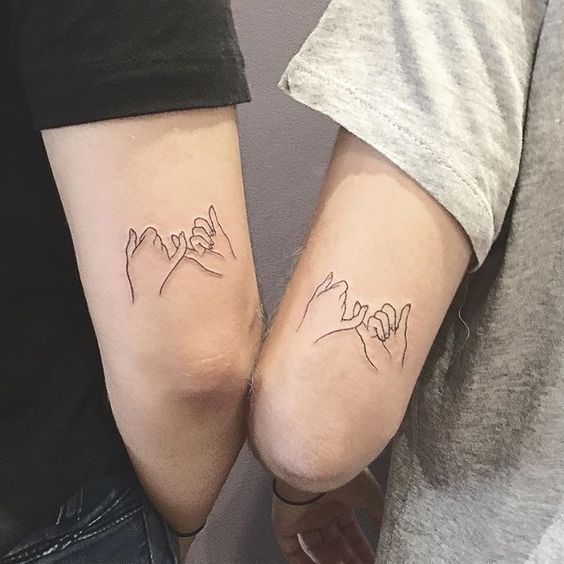 100 top idées de tatouages de couples à faire à deux 16