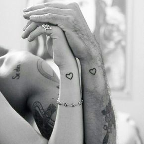 100 top idées de tatouages de couples à faire à deux 20