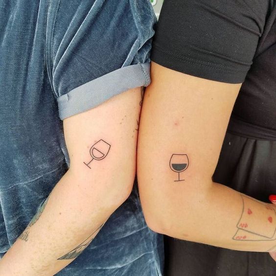 100 top idées de tatouages de couples à faire à deux 2