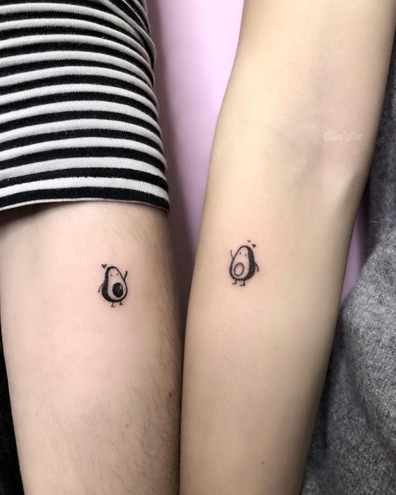 100 top idées de tatouages de couples à faire à deux 34