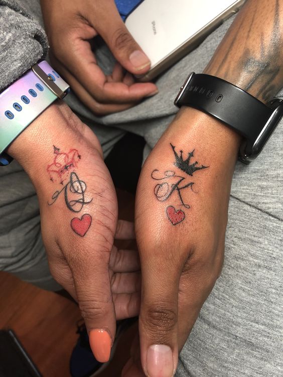 100 top idées de tatouages de couples à faire à deux 38
