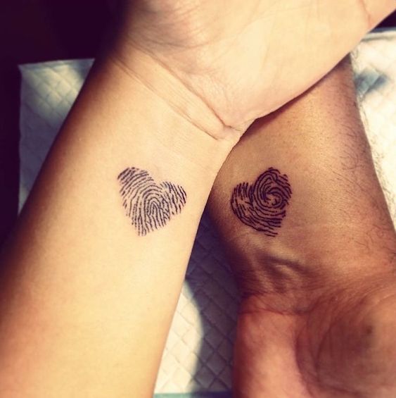 100 top idées de tatouages de couples à faire à deux 54