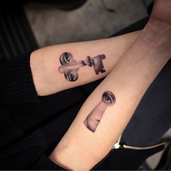 100 top idées de tatouages de couples à faire à deux 68