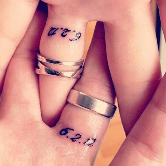 100 top idées de tatouages de couples à faire à deux 75