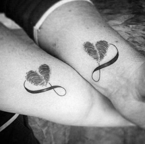100 top idées de tatouages de couples à faire à deux 88