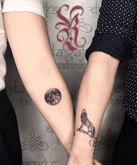 100 top idées de tatouages de couples à faire à deux 94