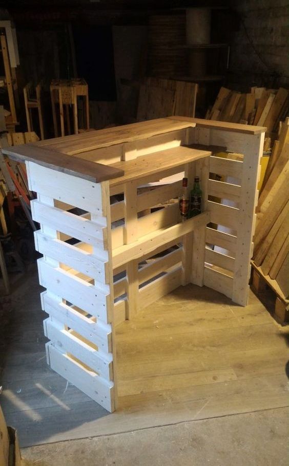 100 Bars en palettes faciles à faire soi-même