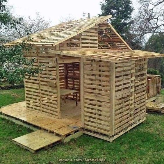 100 Cabanes en palettes à fabriquer soi-même 34 100 Cabanes en palettes à fabriquer soi-même 34