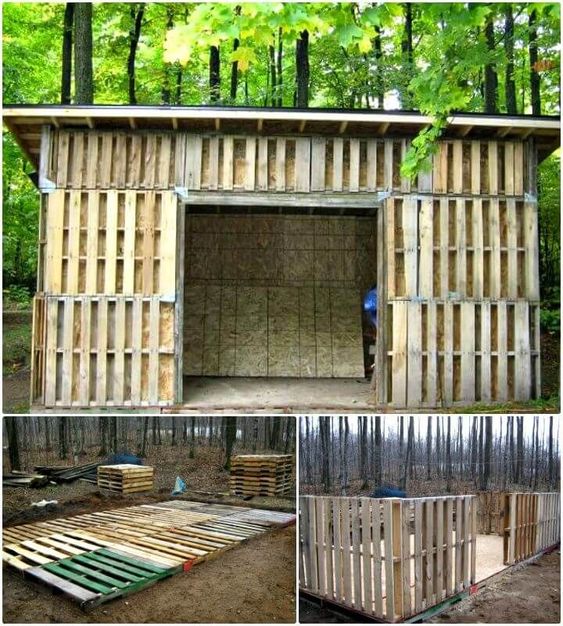 100 Cabanes en palettes à fabriquer soi-même 55 100 Cabanes en palettes à fabriquer soi-même 55