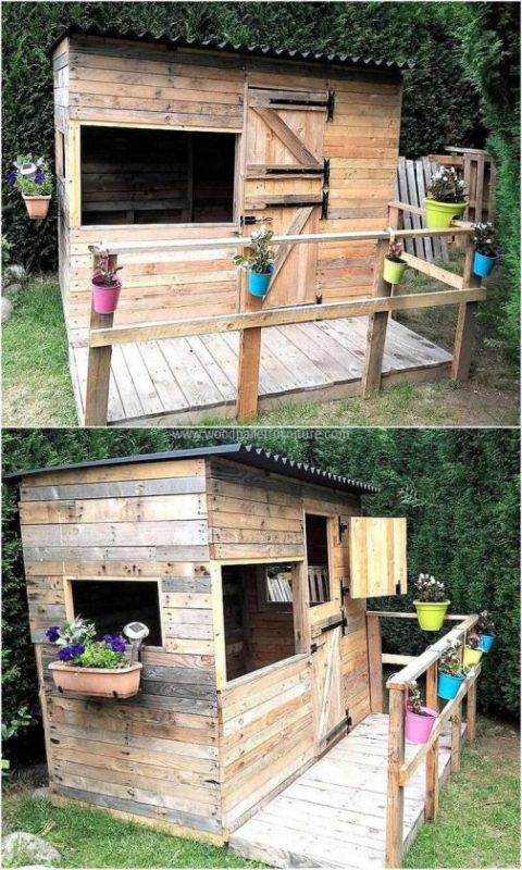 100 Cabanes en palettes à fabriquer soi-même 75 100 Cabanes en palettes à fabriquer soi-même 75