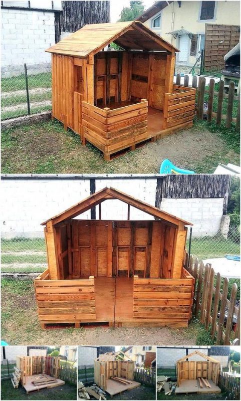 100 Cabanes en palettes à fabriquer soi-même 80 100 Cabanes en palettes à fabriquer soi-même 80