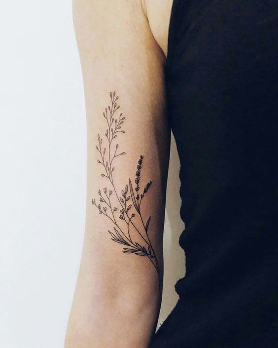 100 top idées de tatouages fleur 14