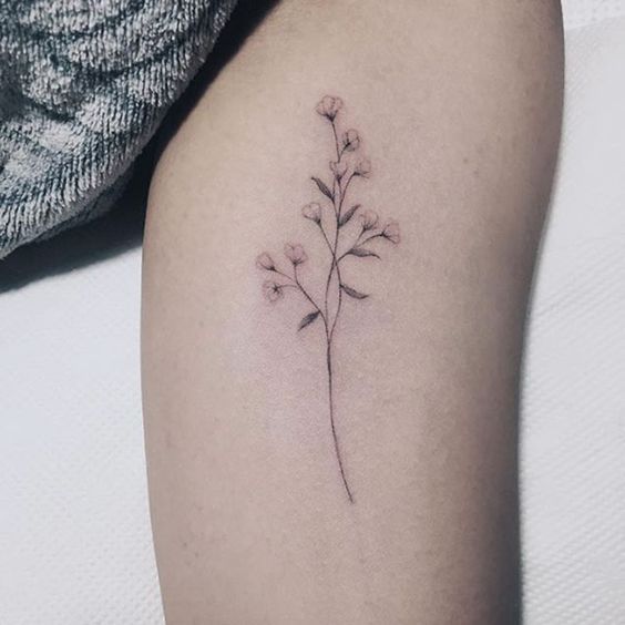 100 top idées de tatouages fleur 21