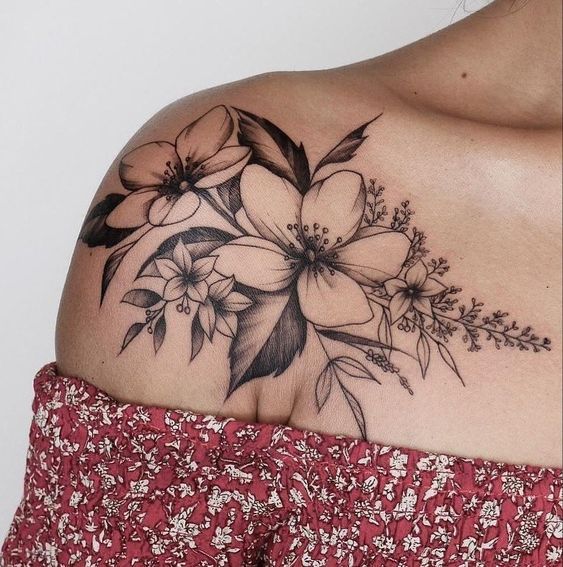 100 top idées de tatouages fleur 69
