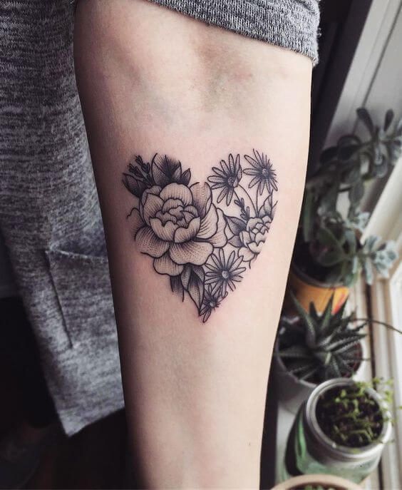 100 top idées de tatouages fleur 96