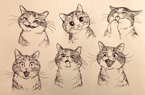 51 top idées & tutos de dessins de chat : pour apprendre à dessiner un chat 28