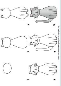 51 top idées & tutos de dessins de chat : pour apprendre à dessiner un chat 36