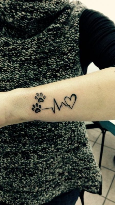 100 idées de tatouages pour les amoureux des chats 94