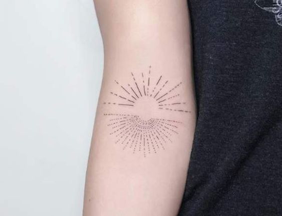 100 top idées de tatouages soleil 10