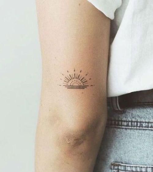 100 top idées de tatouages soleil 24