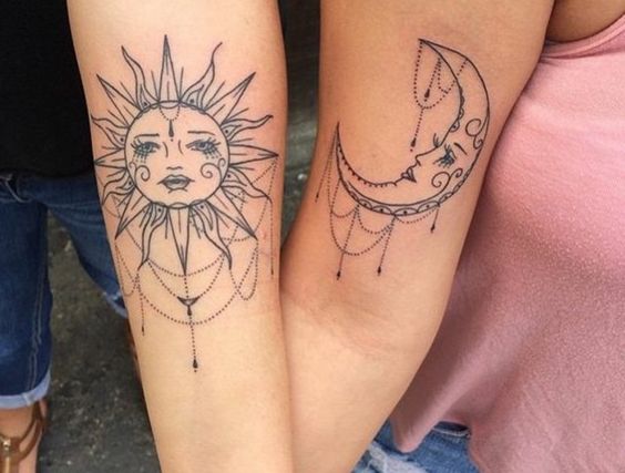 100 top idées de tatouages soleil 26