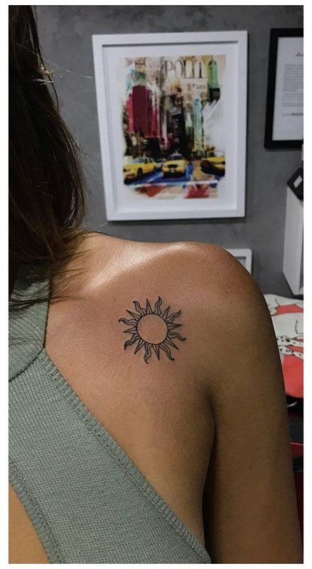 100 top idées de tatouages soleil 29