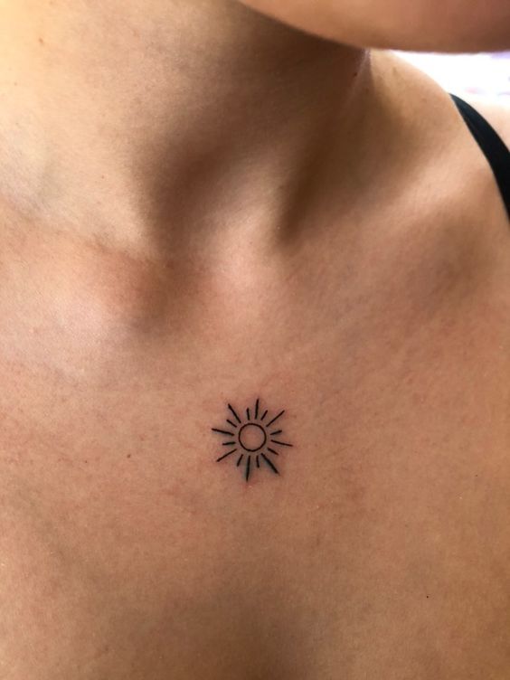 100 top idées de tatouages soleil 31