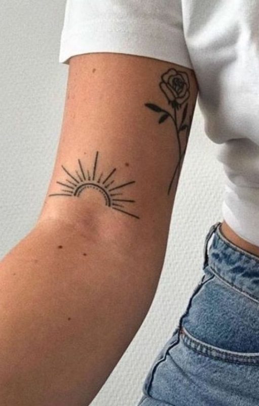 100 top idées de tatouages soleil 41