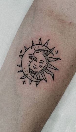 100 top idées de tatouages soleil 50