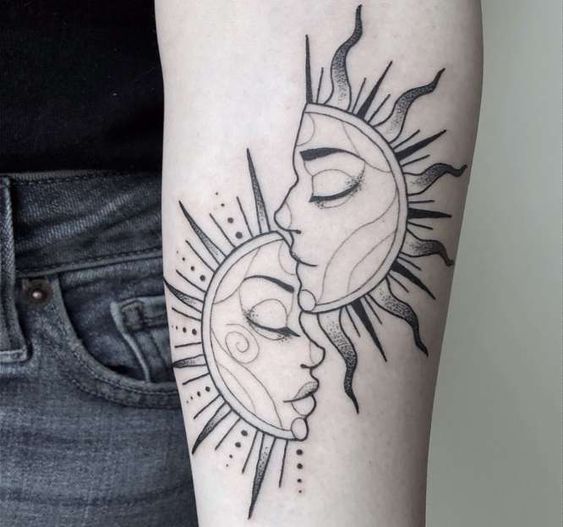 100 top idées de tatouages soleil 67