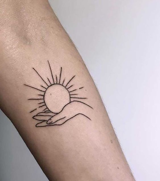 100 top idées de tatouages soleil 80