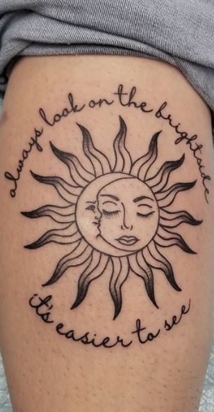 100 top idées de tatouages soleil 83