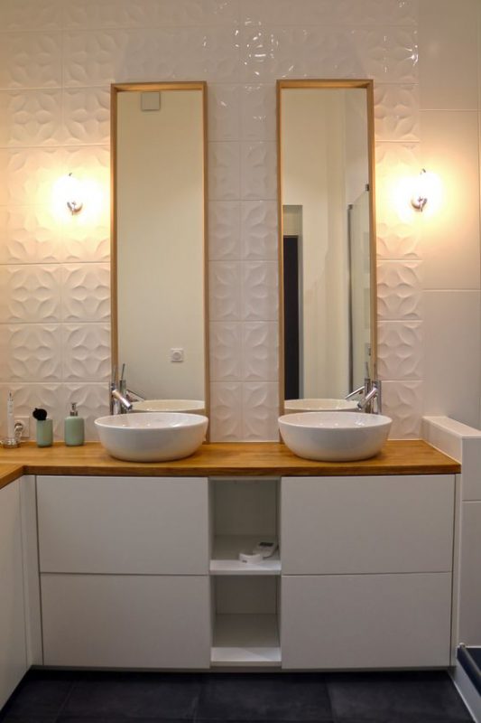 27 idées pour décorer les toilettes avec du bois 1