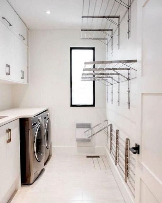 38 top idées de décorations de buanderies