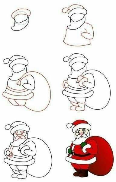 42 Dessins de Pères noël & Coloriages à Imprimer 19 42 Dessins de Pères noël & Coloriages à Imprimer 19
