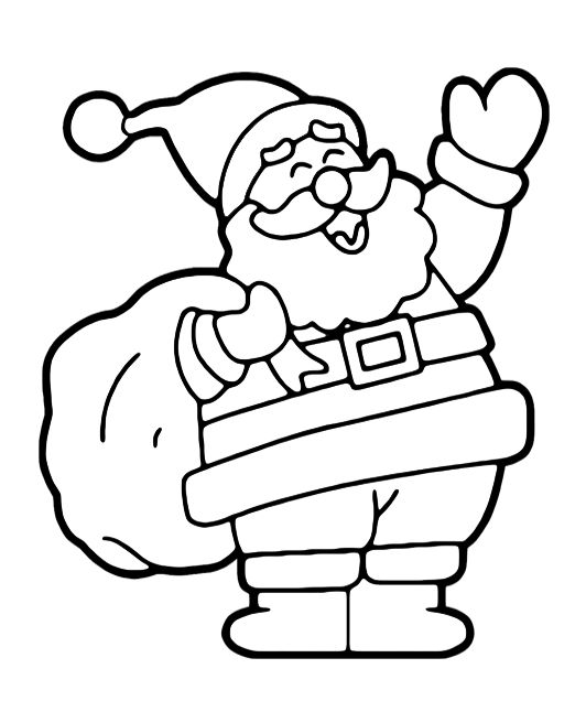 42 Dessins de Pères noël & Coloriages à Imprimer 23 42 Dessins de Pères noël & Coloriages à Imprimer 23