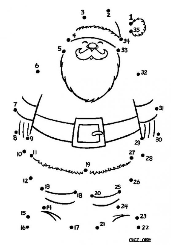 42 Dessins de Pères noël & Coloriages à Imprimer 31 42 Dessins de Pères noël & Coloriages à Imprimer 31