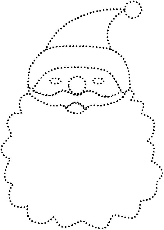 42 Dessins de Pères noël & Coloriages à Imprimer 39 42 Dessins de Pères noël & Coloriages à Imprimer 39
