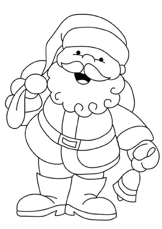 42 Dessins de Pères noël & Coloriages à Imprimer 40 42 Dessins de Pères noël & Coloriages à Imprimer 40