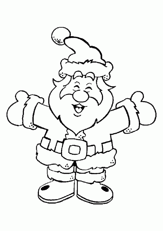 42 Dessins de Pères noël & Coloriages à Imprimer 8 42 Dessins de Pères noël & Coloriages à Imprimer 8