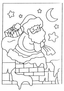 42 Dessins de Pères noël & Coloriages à Imprimer 10