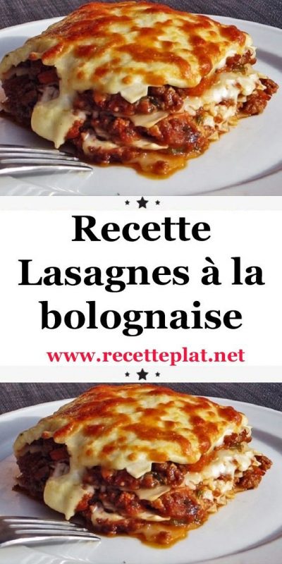 10 recettes de lasagnes faciles à faire 1