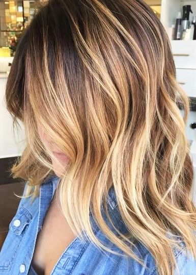 100 idées de balayages caramel pour s'inspirer 54