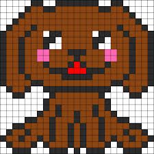 100 idées de Pixel Art Animaux faciles 106