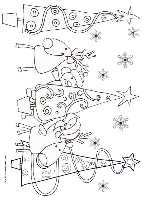 100 top idées de Coloriages de Noël à imprimer 83