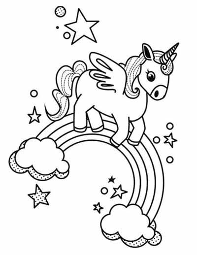 100 Top idées de coloriages licorne à imprimer 81